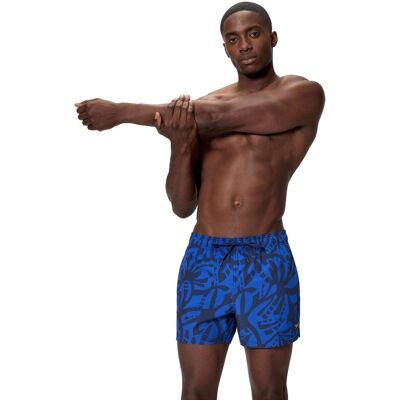 Speedo Bañador de natación para hombre Print Redondo Edge Volley 14" . (M) Azul marino Speedo Bañador de natación para hombre Print Redondo Edge Volley 14" . (M) Azul marino