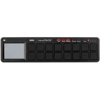 Korg Superficie de control Nanopad 2 Black. Negro Korg Superficie de control Nanopad 2 Black. Negro