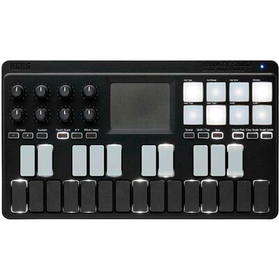 Korg Teclado Controlador Nanokey Studio. Negro Korg Teclado Controlador Nanokey Studio. Negro