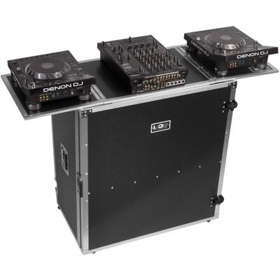 UDG Soporte U92049Sl - Ultimate Fold Out DJ Table Silver Plus (Wheels). Plata UDG Soporte U92049Sl - Ultimate Fold Out DJ Table Silver Plus (Wheels). Plata