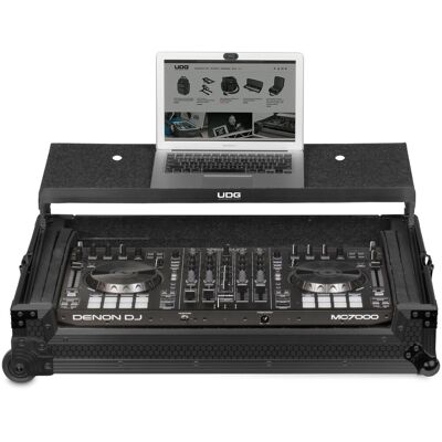 UDG Flight Case para Equipo DJ U91054Bl - Fc Multi Format Xxl Black Plus (Laptop Shelf, Trolley & Wheels). Negro UDG Flight Case para Equipo DJ U91054Bl - Fc Multi Format Xxl Black Plus (Laptop Shelf, Trolley & Wheels). Negro
