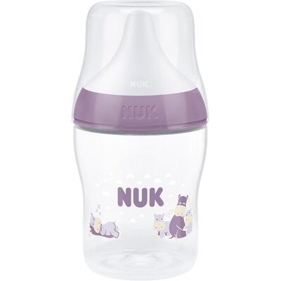 NUK Biberon perfect match con control temperatura 150ml. (17.3 X 7.2 X 7.2 Cm) Lila niño NUK Biberon perfect match con control temperatura 150ml. (17.3 X 7.2 X 7.2 Cm) Lila niño