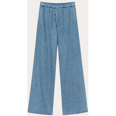 Forte Forte Pantalón denim ancho. (XL) Azul Forte Forte Pantalón denim ancho. (XL) Azul