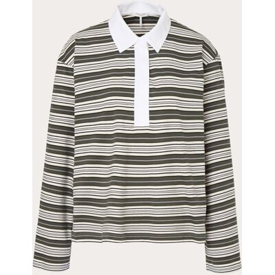 Rag & Bone Rag & Bone - Polo Kelly de algodón a rayas verde multicolor. (XS) Verde Rag & Bone Rag & Bone - Polo Kelly de algodón a rayas verde multicolor. (XS) Verde