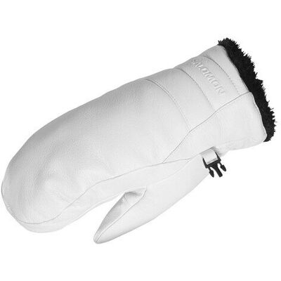 Salomon Guantes de mujer Native Gore - Tex Mitten . Blanco Salomon Guantes de mujer Native Gore - Tex Mitten . Blanco