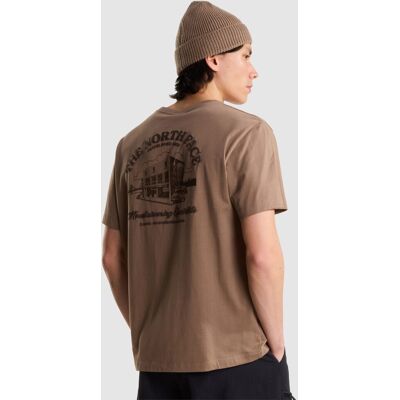 The North Face Camiseta holgada con estampado gráfico unisex OG Store. (XS) Marrón claro The North Face Camiseta holgada con estampado gráfico unisex OG Store. (XS) Marrón claro