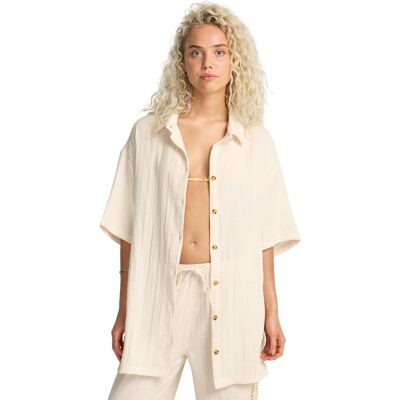 Billabong Vestido de mujer Feelin Fine . (L) Blanco Billabong Vestido de mujer Feelin Fine . (L) Blanco