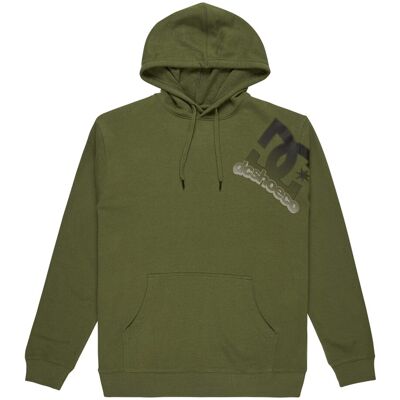 DC Shoes Sudadera de hombre Solid Lefty . Verde DC Shoes Sudadera de hombre Solid Lefty . Verde