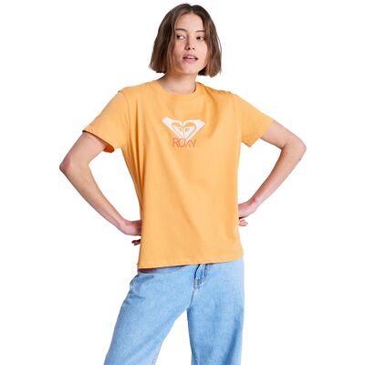 Roxy Camisetas de mujer Ocean Road Art . (S) Naranja Roxy Camisetas de mujer Ocean Road Art . (S) Naranja