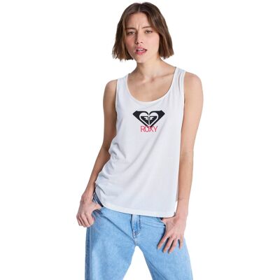 Roxy Camisetas de mujer Surfclassic . Blanco Roxy Camisetas de mujer Surfclassic . Blanco