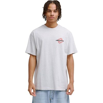 DC Shoes Camiseta de hombre Blur Mark . (S) Gris claro DC Shoes Camiseta de hombre Blur Mark . (S) Gris claro