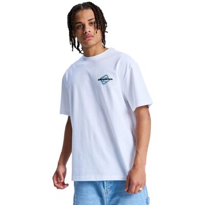 DC Shoes Camiseta de hombre Blur Mark . Blanco DC Shoes Camiseta de hombre Blur Mark . Blanco