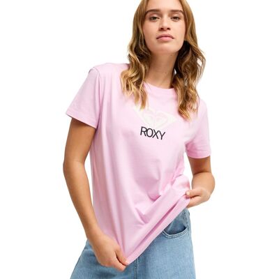 Roxy Camisetas de mujer Ocean Road Art . (XXL) Rosa Roxy Camisetas de mujer Ocean Road Art . (XXL) Rosa