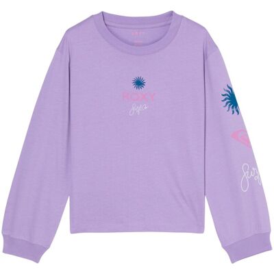 Roxy Camisetas de niños Orchidregular . (6 años) Morado Roxy Camisetas de niños Orchidregular . (6 años) Morado