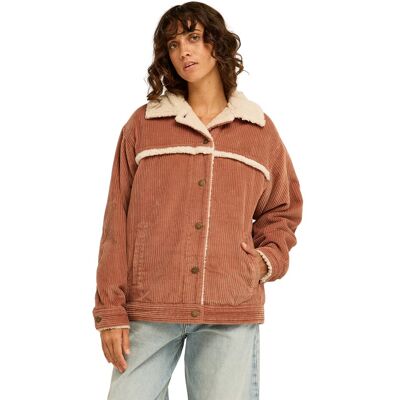 Billabong Chaqueta de mujer Cord In Love . Rojo Billabong Chaqueta de mujer Cord In Love . Rojo