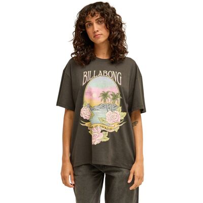 Billabong Camiseta de mujer Dreamy Memories . (L) Negro Billabong Camiseta de mujer Dreamy Memories . (L) Negro