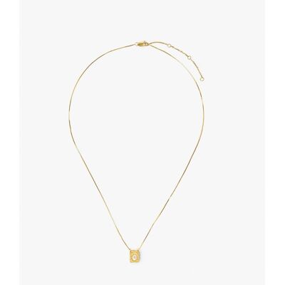 Parfois Collar de plata de ley bañado en oro de 18 k. Dorado Parfois Collar de plata de ley bañado en oro de 18 k. Dorado