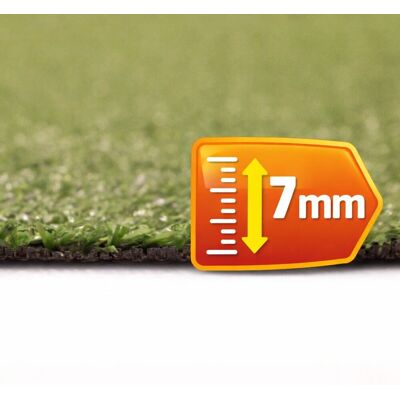 Tesar Césped artificial Fidji 7mm rollo 1x30m, 2.200 Dtex, peso total 813g-m².. Verde Tesar Césped artificial Fidji 7mm rollo 1x30m, 2.200 Dtex, peso total 813g-m².. Verde