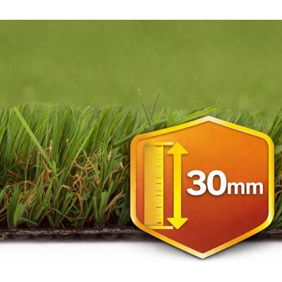Tesar Césped artificial Iguazú 30mm rollo 1x5m, 11.600 Dtex, peso total 2.558g-m².. (1 x 5 m) Verde Tesar Césped artificial Iguazú 30mm rollo 1x5m, 11.600 Dtex, peso total 2.558g-m².. (1 x 5 m) Verde