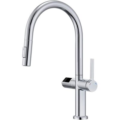 Imex Products Grifo de cocina monomando con caño extraíble Turín Imex. Cromo Imex Products Grifo de cocina monomando con caño extraíble Turín Imex. Cromo