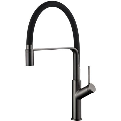 Imex Products Grifo de cocina monomando con caño extraíble Sena Imex. Negro Imex Products Grifo de cocina monomando con caño extraíble Sena Imex. Negro