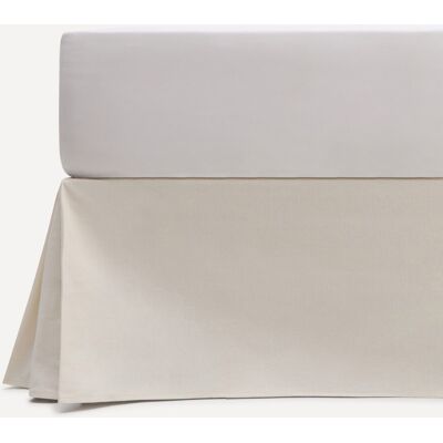 Protector de colchón de lino de El Corte Inglés - Cama de 135cm - Blanco Protector de colchón de lino de El Corte Inglés - Cama de 135cm - Blanco