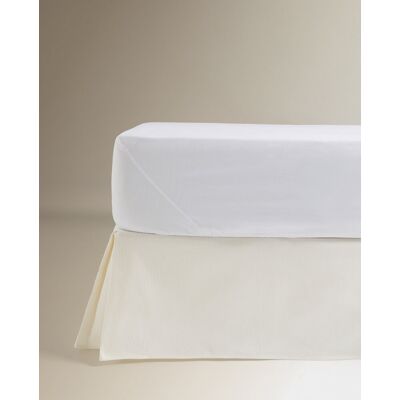 El Corte Inglés Cubrecanapé 35 cm Nido de Abeja . (Cama 135 cm) Marfil El Corte Inglés Cubrecanapé 35 cm Nido de Abeja . (Cama 135 cm) Marfil