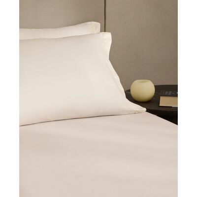 El Corte Inglés Sábana bajera ajustable Algodón Satén 300 hilos platabanda 35 cm . (Cama 150 cm) Plata El Corte Inglés Sábana bajera ajustable Algodón Satén 300 hilos platabanda 35 cm . (Cama 150 cm) Plata