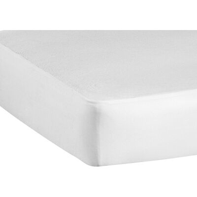 El Corte Inglés Protector de colchón Tencel Extrasuave Impermeable . (Cama 180 x 200 cm) Blanco El Corte Inglés Protector de colchón Tencel Extrasuave Impermeable . (Cama 180 x 200 cm) Blanco