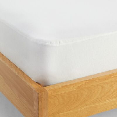 El Corte Inglés Protector de colchón Punto Algodón Impermeable . (Cama 150 x 190/200 cm) Blanco El Corte Inglés Protector de colchón Punto Algodón Impermeable . (Cama 150 x 190/200 cm) Blanco