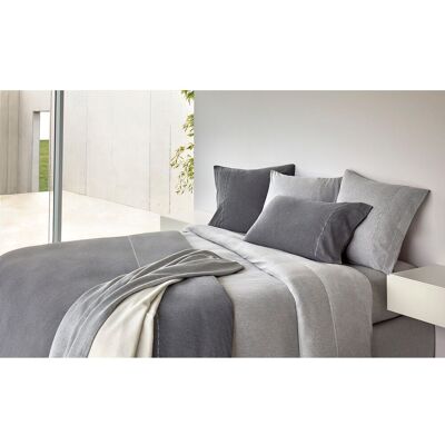 Funda nórdica algodón y modal Boss Sense . (Cama 150 cm) Gris Funda nórdica algodón y modal Boss Sense . (Cama 150 cm) Gris