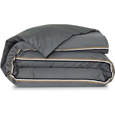 Boss Funda nórdica satén de algodón Blinea . (Cama 180 cm) Gris Boss Funda nórdica satén de algodón Blinea . (Cama 180 cm) Gris
