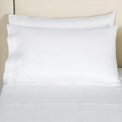 Frette Oxford Cubierta de satén de algodón con doble orillo Frette Oxford Cubierta de satén de algodón con doble orillo