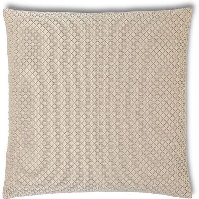 Frette Funda de cojín algodón seda Lux Waffle . (65 x 65 cm) Arena Frette Funda de cojín algodón seda Lux Waffle . (65 x 65 cm) Arena
