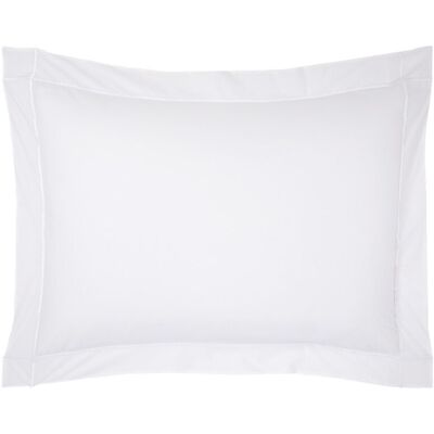 Yves Delorme Funda de almohada Athena . (50 x 75 cm) Blanco Yves Delorme Funda de almohada Athena . (50 x 75 cm) Blanco