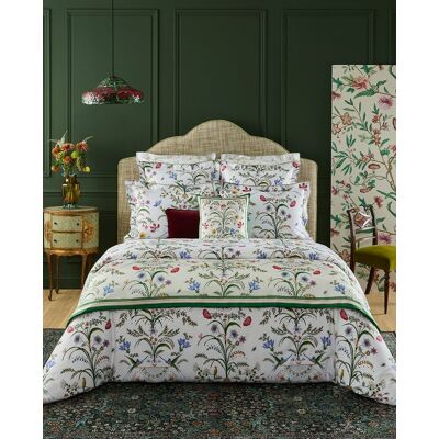Yves Delorme Funda nórdica algodón satén Botanic . (Cama 150 cm) Multicolor Yves Delorme Funda nórdica algodón satén Botanic . (Cama 150 cm) Multicolor