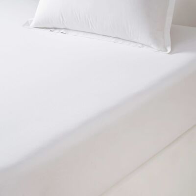 Olivier Desforges Sábana bajera algodón Alcove . (Cama 180 cm) Blanco Olivier Desforges Sábana bajera algodón Alcove . (Cama 180 cm) Blanco