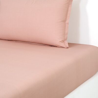 Olivier Desforges Sábana bajera algodón Alcove . (Cama 160 cm) Rosa Pétalo Olivier Desforges Sábana bajera algodón Alcove . (Cama 160 cm) Rosa Pétalo