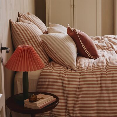 Olivier Desforges Funda nórdica algodón satén Fifty . (Cama 180 cm) Rosa Olivier Desforges Funda nórdica algodón satén Fifty . (Cama 180 cm) Rosa