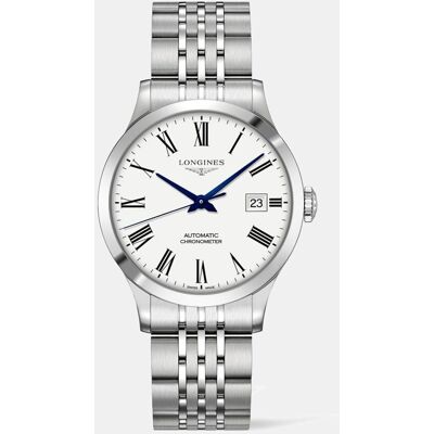 Longines Reloj de mujer Record Collection L28204116 automático de acero. Blanco Longines Reloj de mujer Record Collection L28204116 automático de acero. Blanco