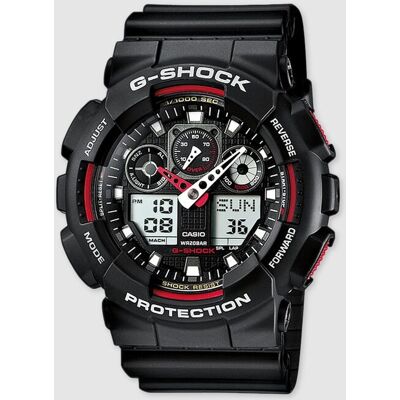 Casio Reloj de hombre G-SHOCK GA-100-1A4ER Luz LED automática. Negro Casio Reloj de hombre G-SHOCK GA-100-1A4ER Luz LED automática. Negro