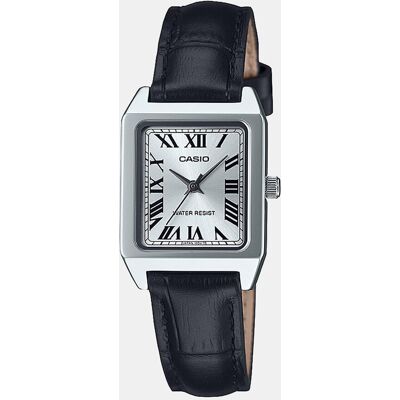 Casio Reloj mujer Collection LTPB150L7B1EF de piel negra. Negro Casio Reloj mujer Collection LTPB150L7B1EF de piel negra. Negro