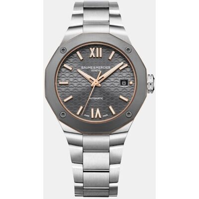 Baume & Mercier Baume & Mercier - Reloj de mujer Riviera M0A10661 automático de titanio negro. Negro Baume & Mercier Baume & Mercier - Reloj de mujer Riviera M0A10661 automático de titanio negro. Negro