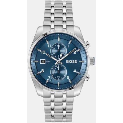 Boss Reloj de hombre Skytraveller LE 1514216 de acero. Azul Boss Reloj de hombre Skytraveller LE 1514216 de acero. Azul