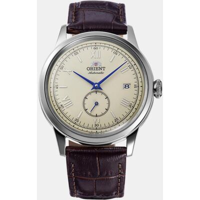 Orient Reloj RA-AP0105Y30B autómatico de piel marrón. Marrón Orient Reloj RA-AP0105Y30B autómatico de piel marrón. Marrón