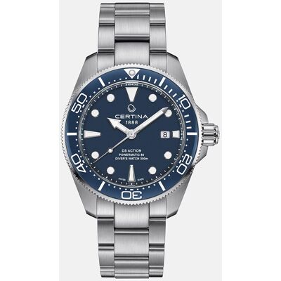 Certina Reloj de hombre Automático DS ACTION DIVER C0326071104100 de acero. Azul Certina Reloj de hombre Automático DS ACTION DIVER C0326071104100 de acero. Azul