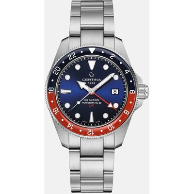 Certina Reloj de hombre DS Action GMT C0329291104100 automático de acero. Azul Certina Reloj de hombre DS Action GMT C0329291104100 automático de acero. Azul