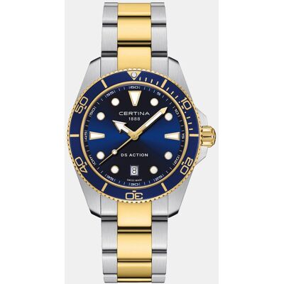 Certina Reloj de hombre DS Action C0484102204100 de acero. Azul Certina Reloj de hombre DS Action C0484102204100 de acero. Azul