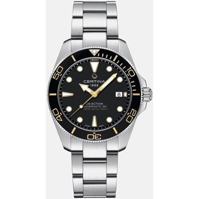 Certina Reloj de hombre DS Action C0484071105101 Automático de acero. Negro Certina Reloj de hombre DS Action C0484071105101 Automático de acero. Negro