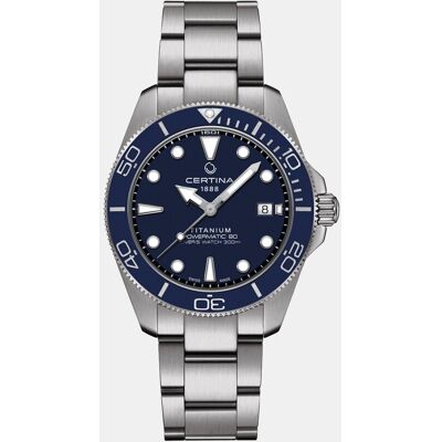Certina Reloj de hombre DS Action C0484074404100 Automático de acero y cerámica. Azul Certina Reloj de hombre DS Action C0484074404100 Automático de acero y cerámica. Azul